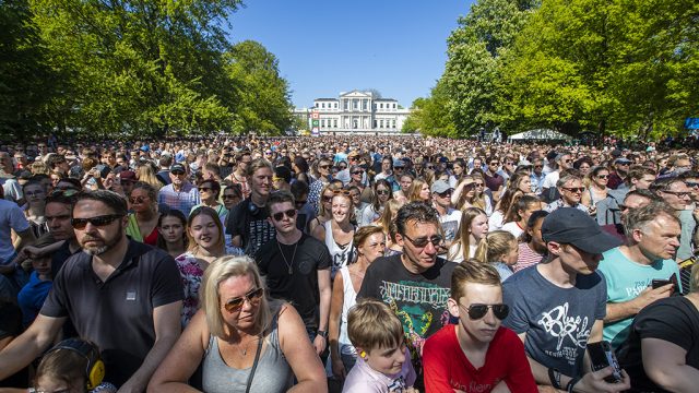 140.000 bezoekers bij Bevrijdingspop