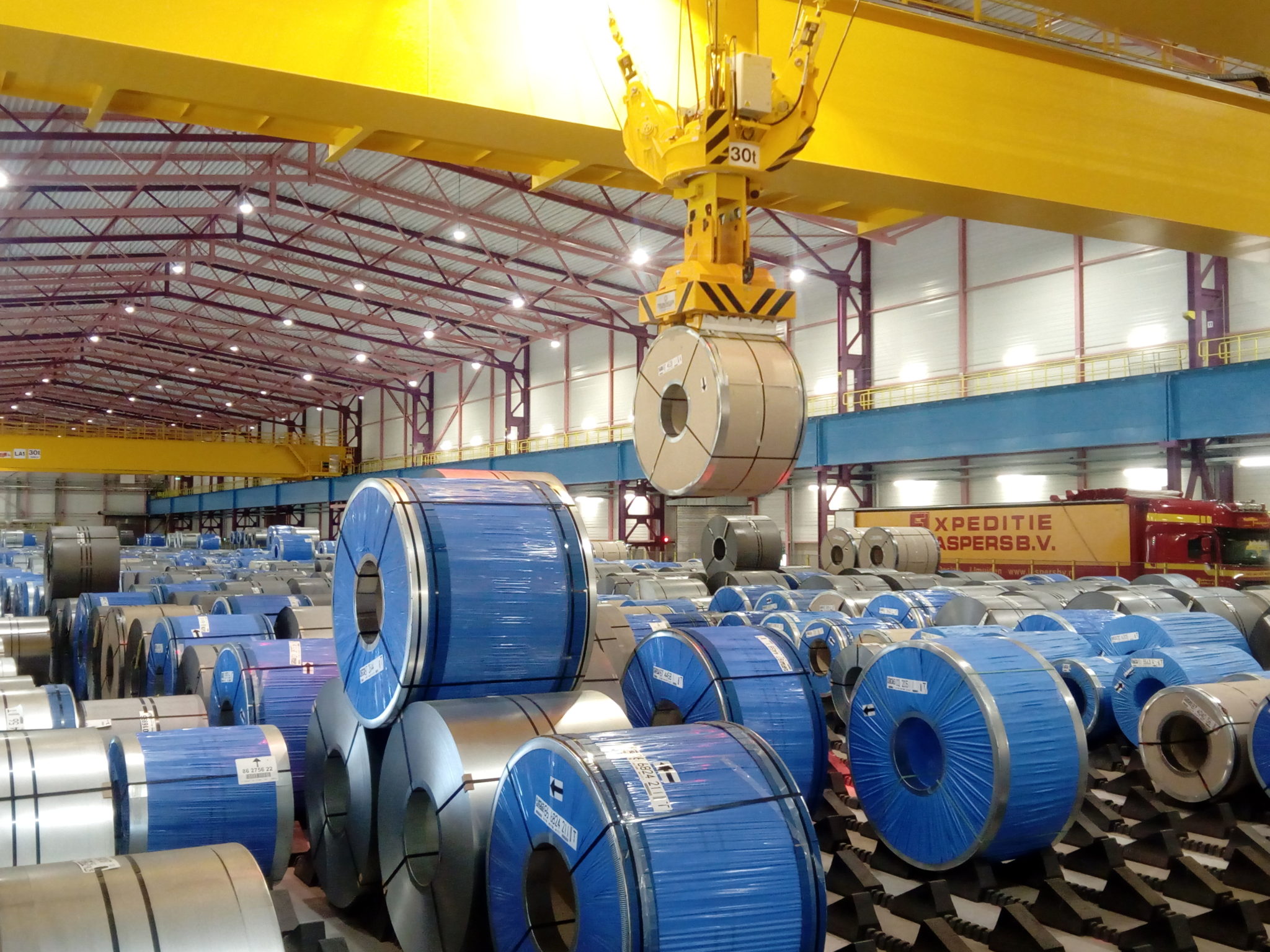 Tata Steel neemt nieuwe ultramoderne opslaghal in gebruik ...
