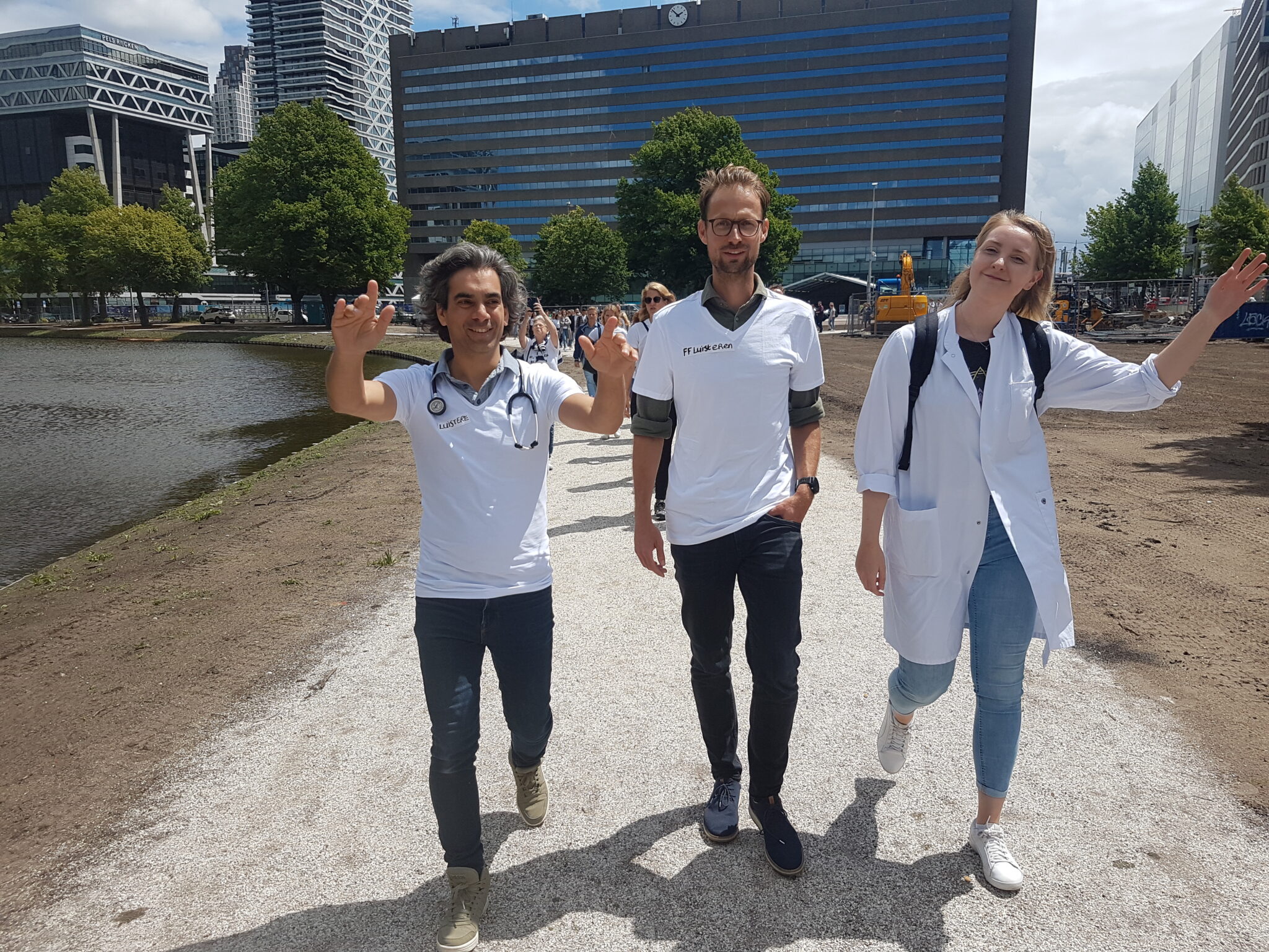 Huisartsencentrum Velserbroek ook vertegenwoordigd op Malieveld