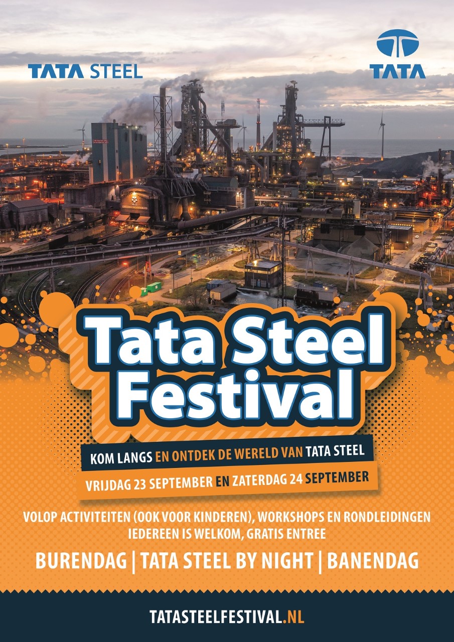 Tata Steel zet deuren open tijdens het Tata Steel Festival Jutter