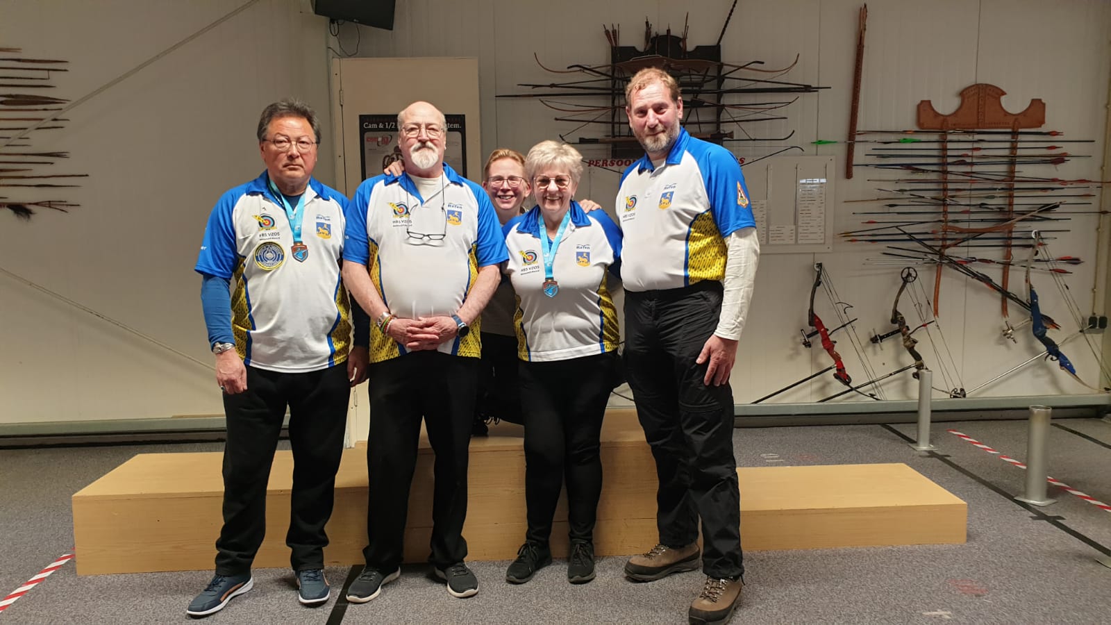 VZOS succesvol bij de NK Indoor individueel en Teams