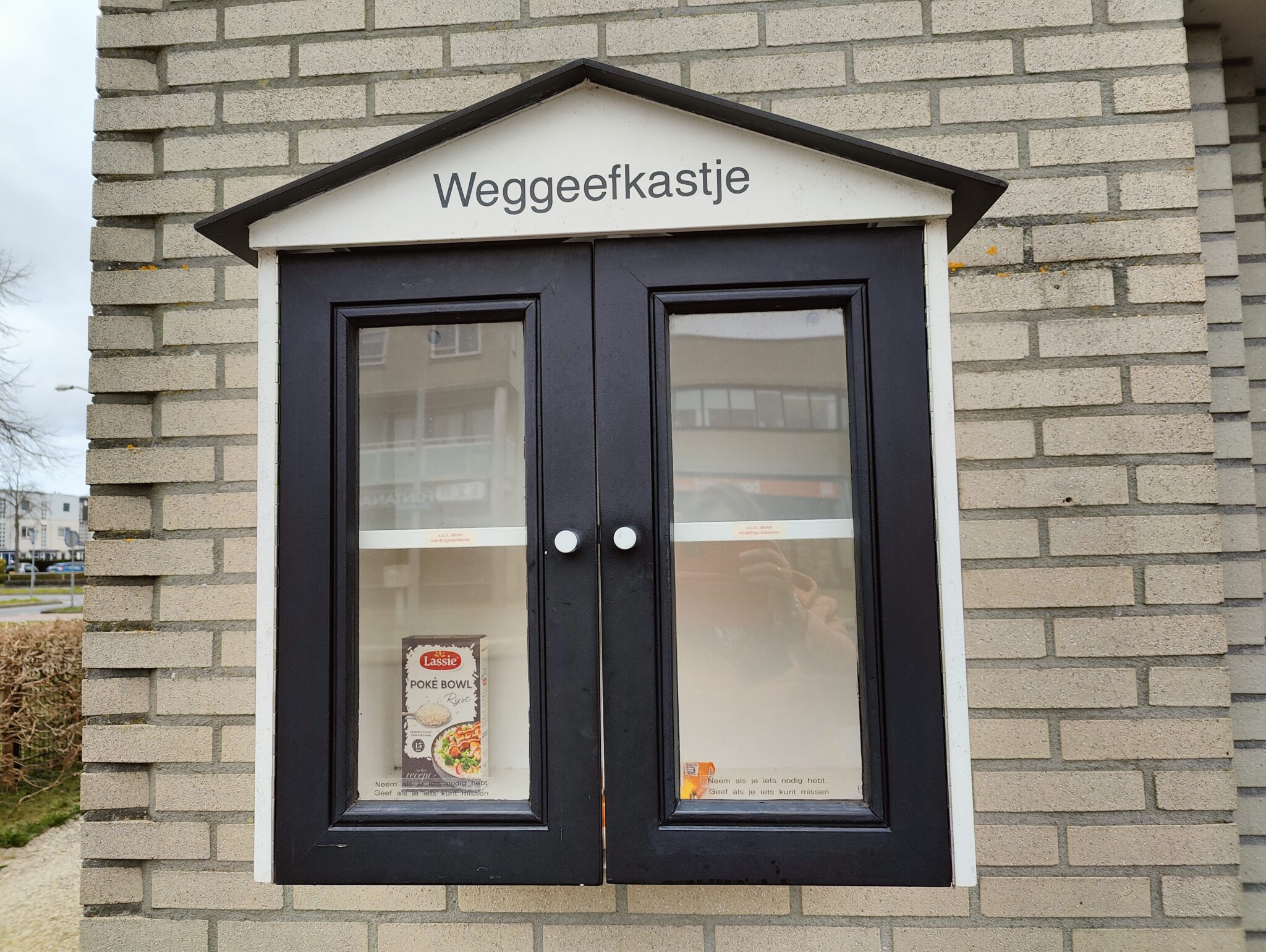 Blik op een buurtkastje