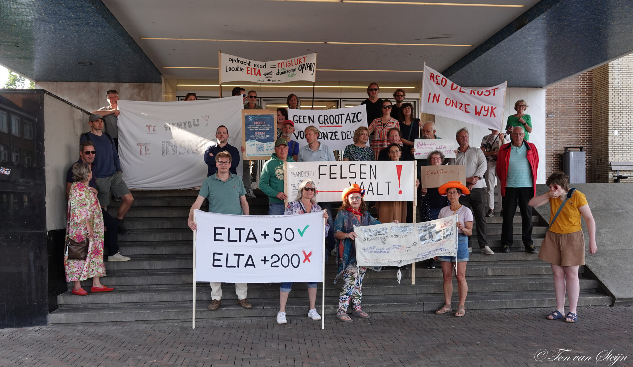 Direct omwonenden luiden noodklok AZC-plannen Santpoort-Zuid