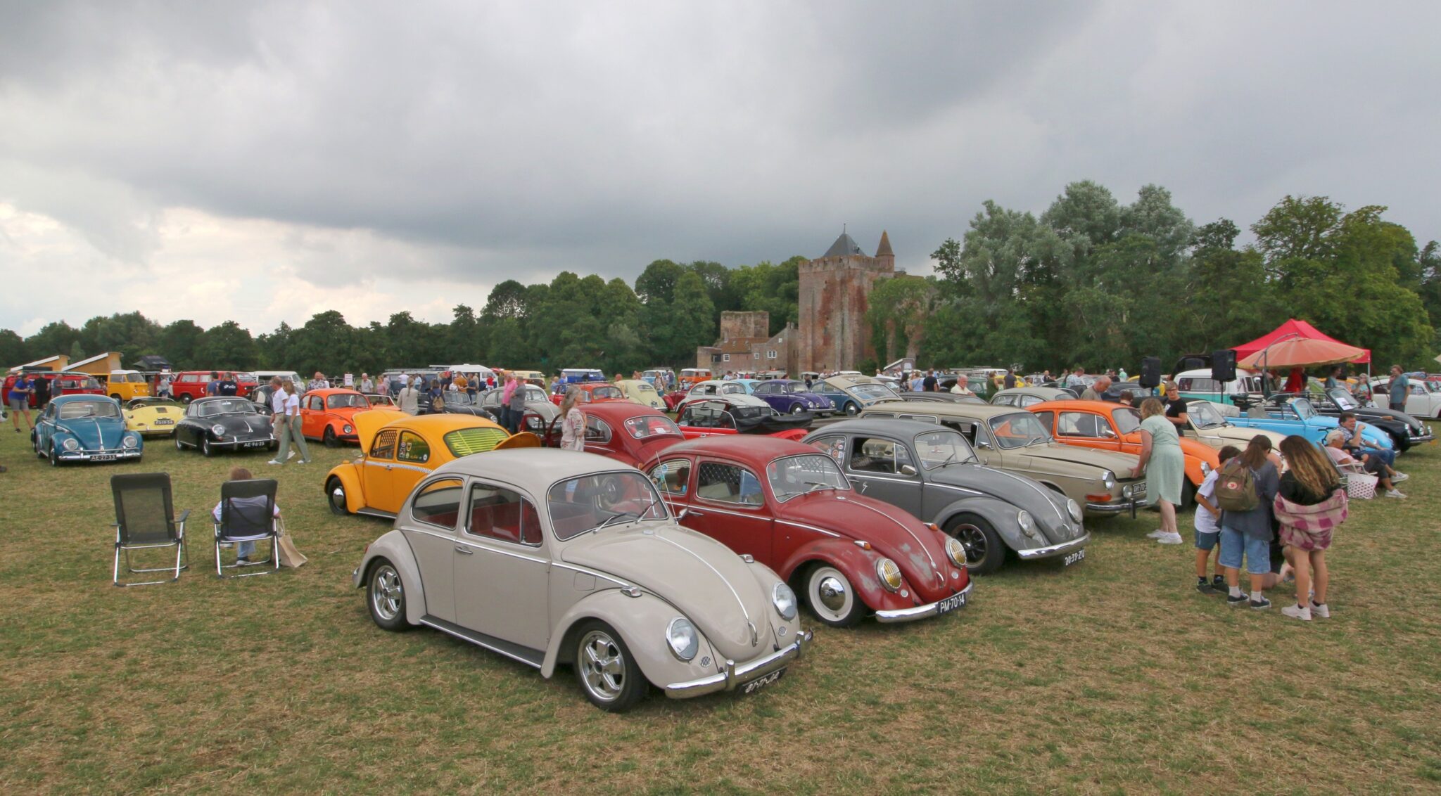 Keverinvasie Ruïne van Brederode