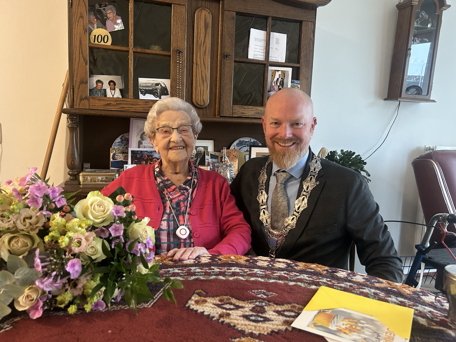 Wat mooi om zo lief en tevreden oud te worden