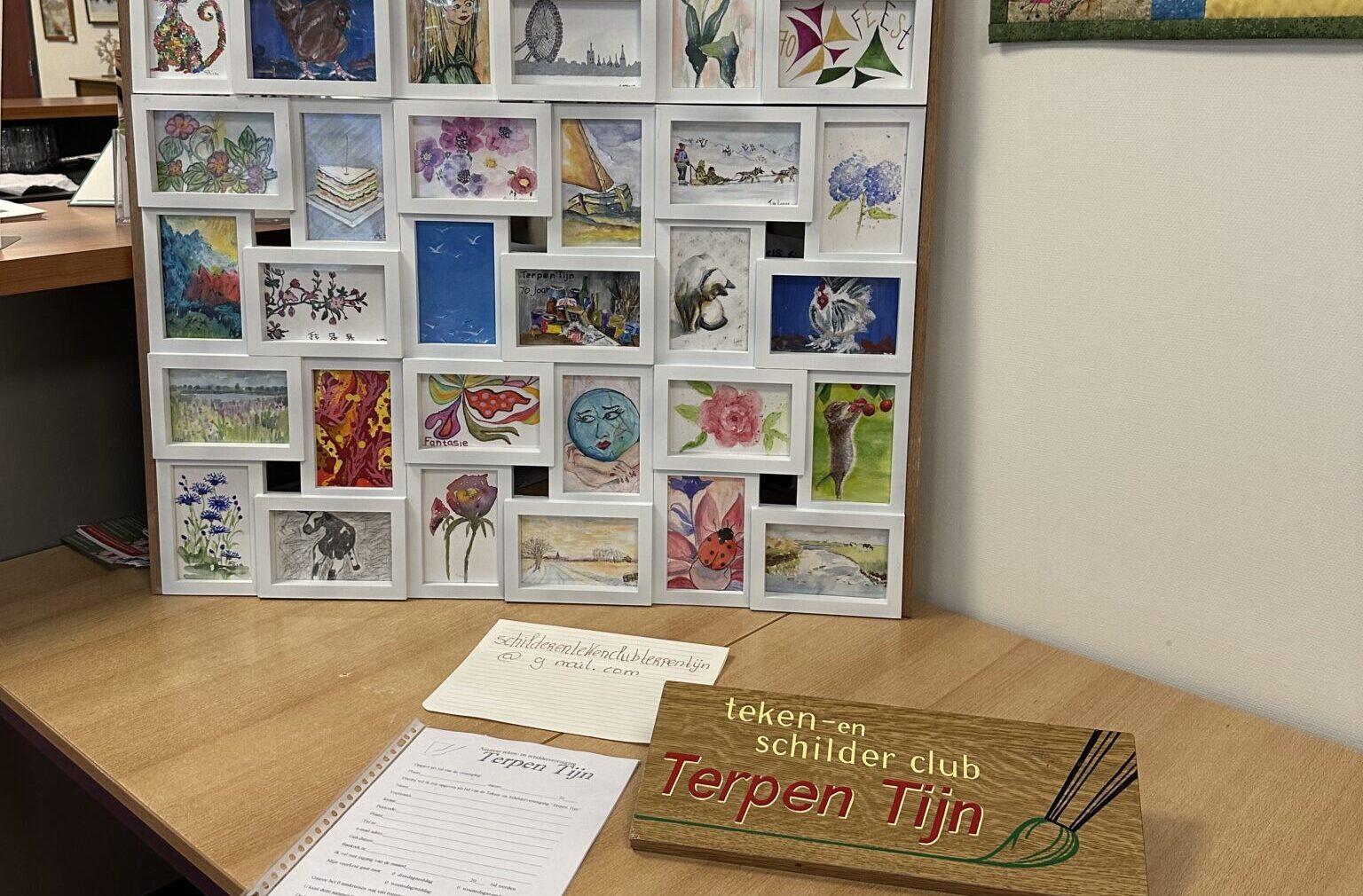 Maak kennis met teken- en schildervereniging Terpen Tijn