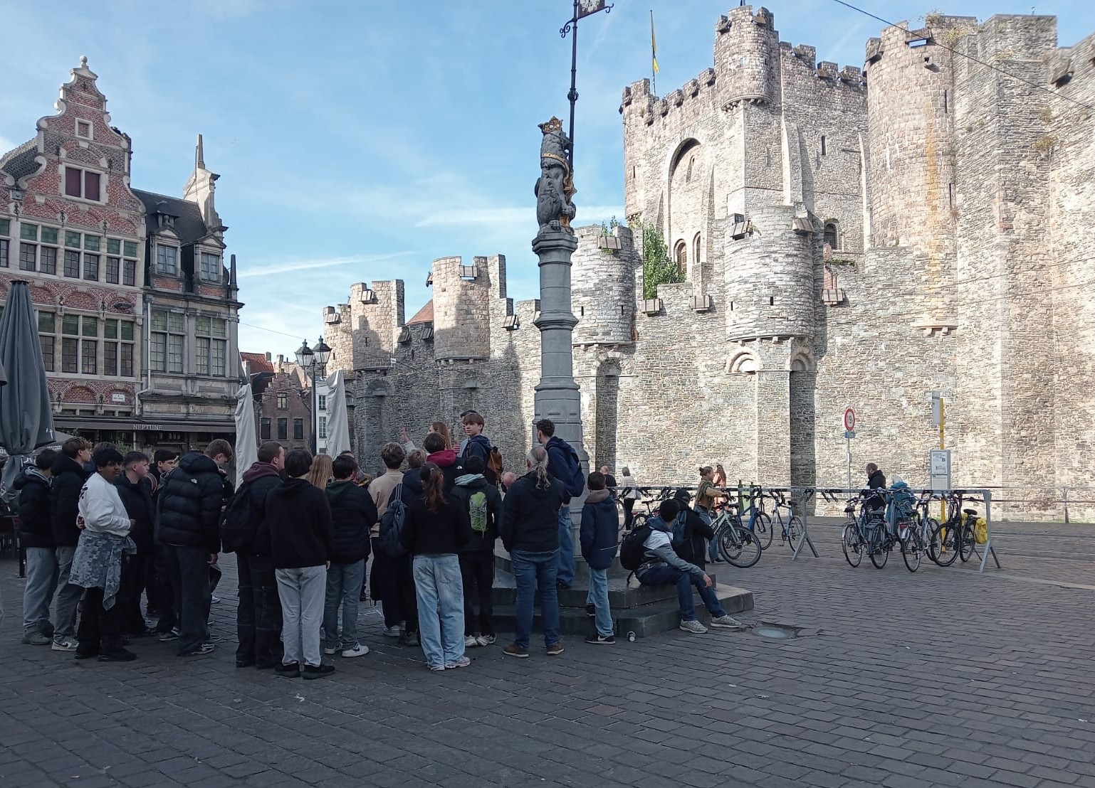 Uitwisseling leerlingen Technisch en Maritiem College Velsen met Belgische school