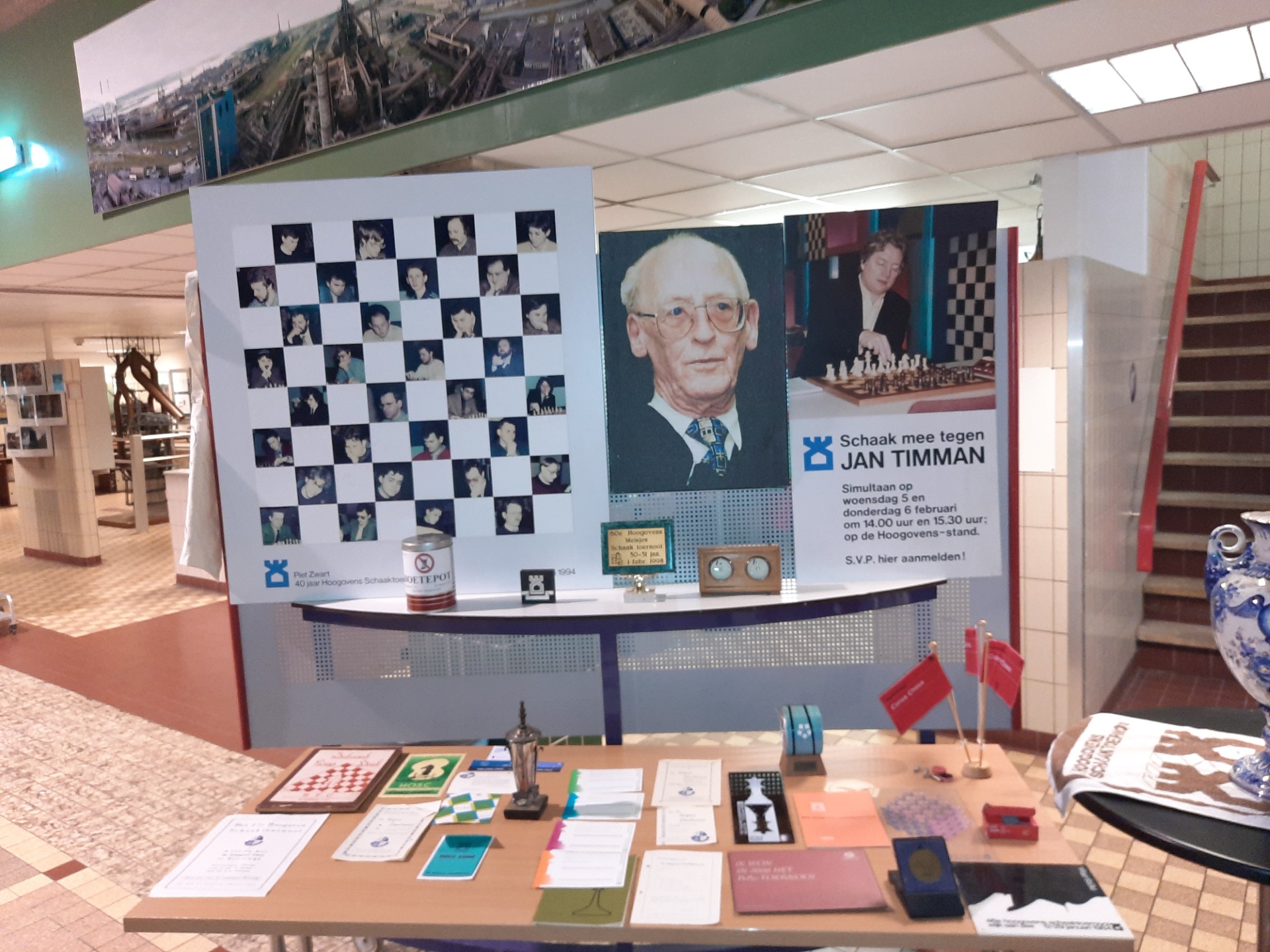 Het Hoogovensmuseum het nieuwe jaar in