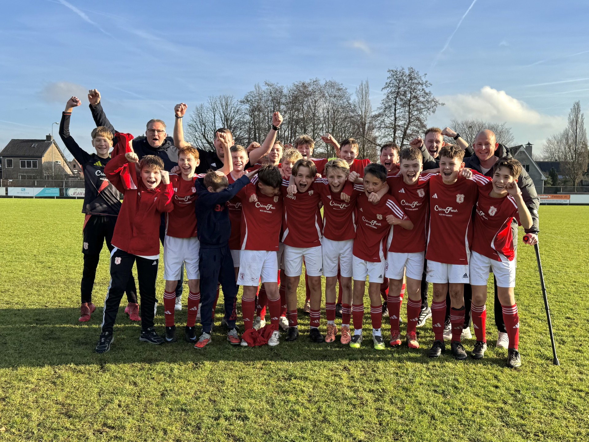 VSV JO14 pakt kampioenschap na zege op Vitesse ’22