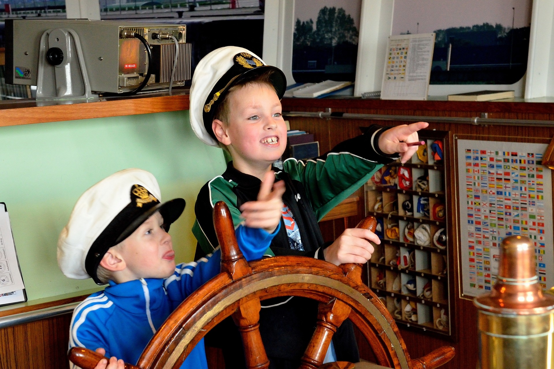 Opwarmen in het Zee- en Havenmuseum