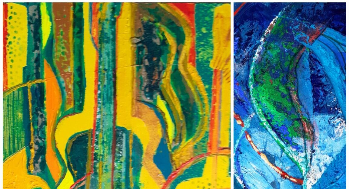 Dynamiek in Kleur: expositie van Ellen van Randeraat in ’t Mosterdzaadje