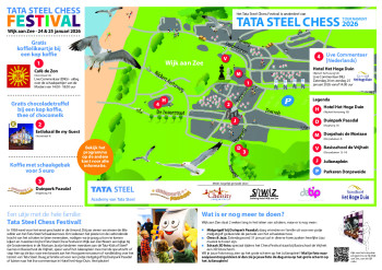 Tata Steel Chess Festival in Wijk aan Zee op 24 en 25 januari