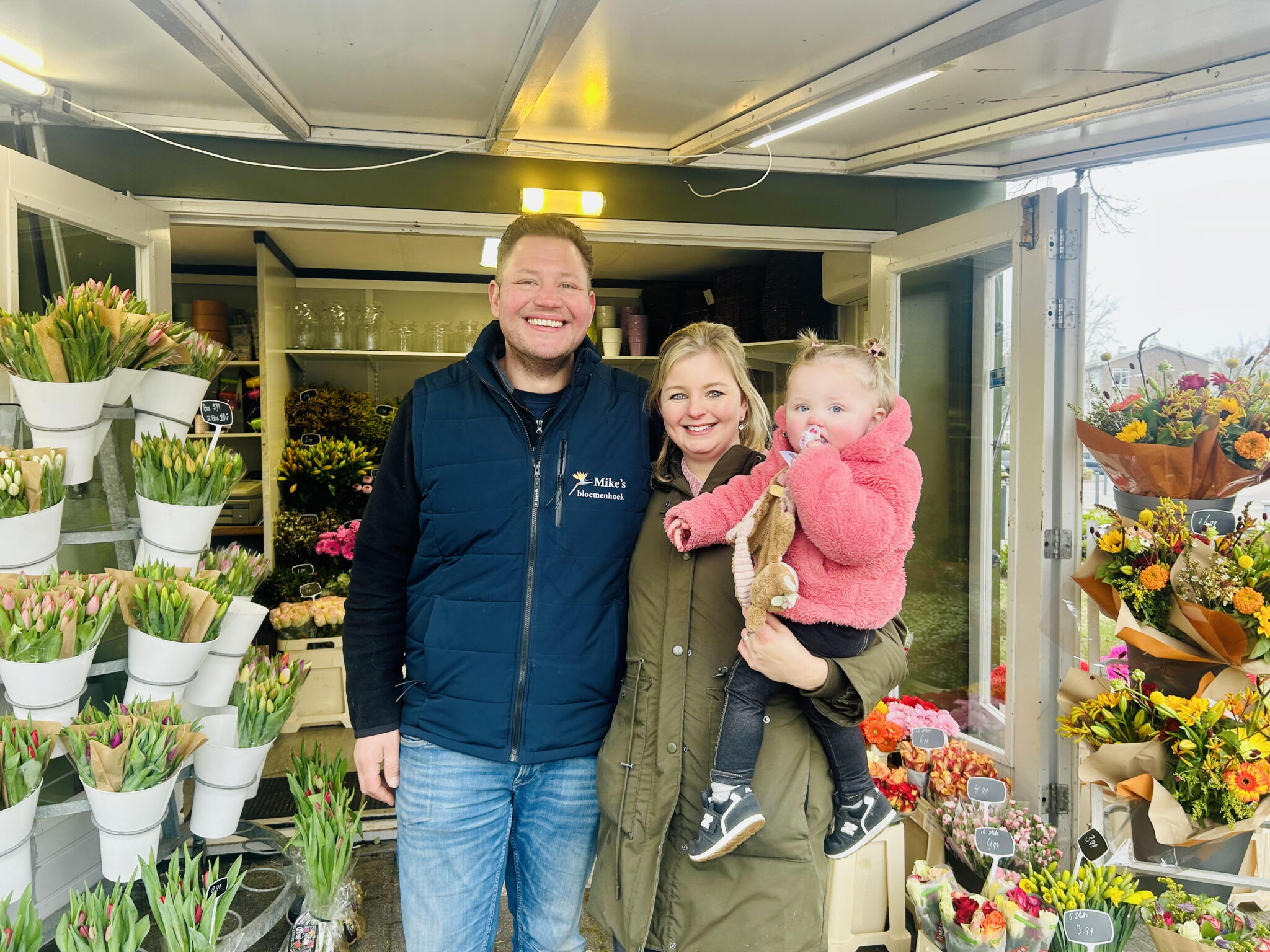Mike’s Bloemenhoek fleurt alles en iedereen op
