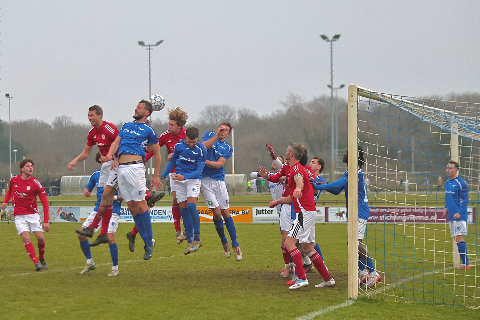 Stormvogels wint met miniem verschil de derby tegen VSV