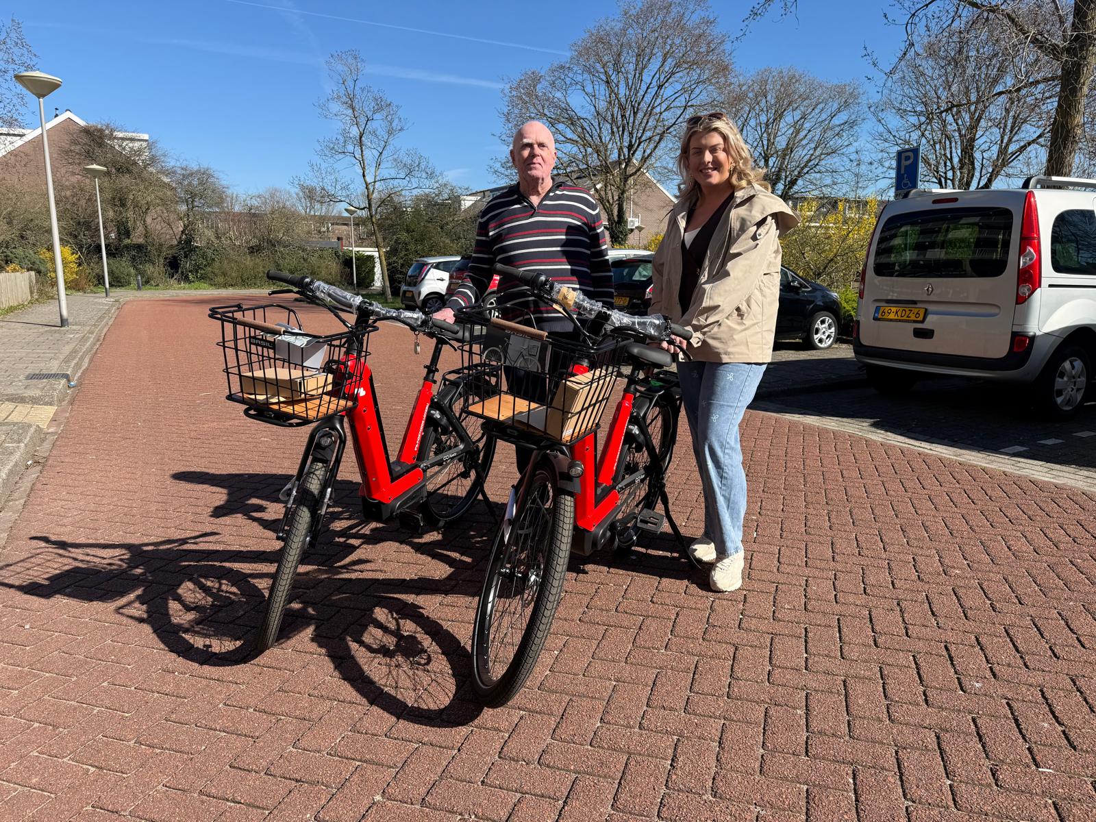 Gloednieuwe elektrische fietsen dankzij de Postcode Loterij