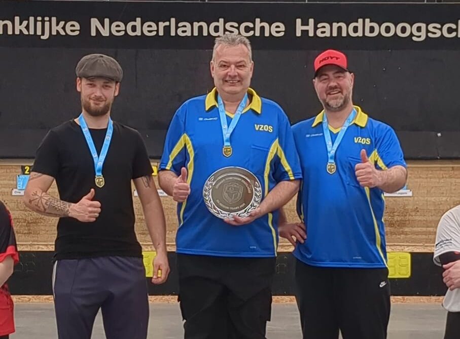 VZOS opnieuw Nederlands kampioen met compoundteam