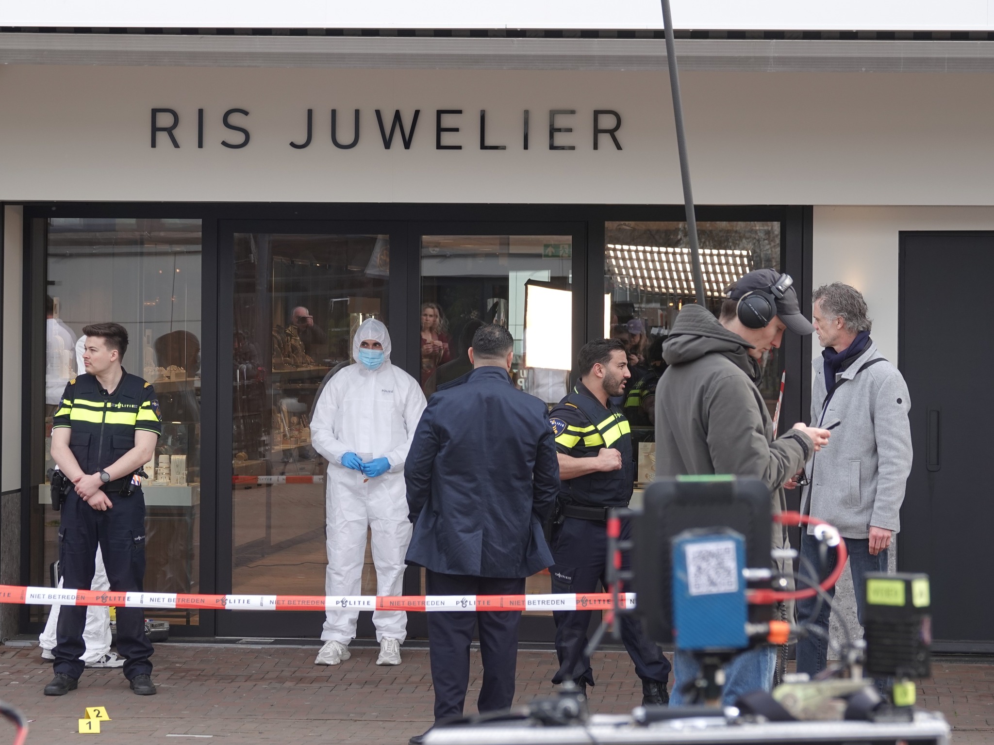 Juwelierszaak Ris getransformeerd tot filmset