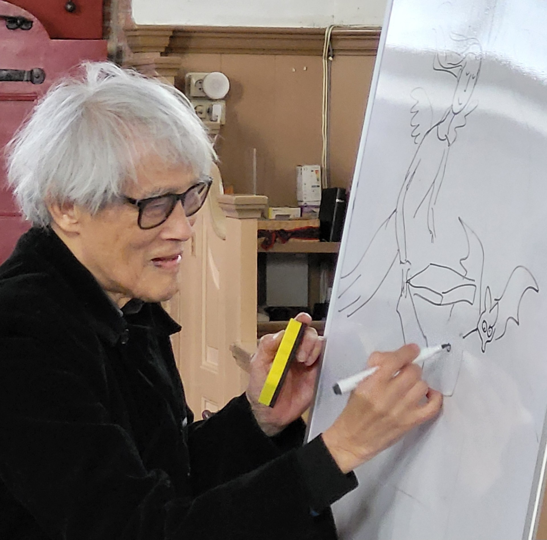 Thé Tjong Khing in Spaarndam