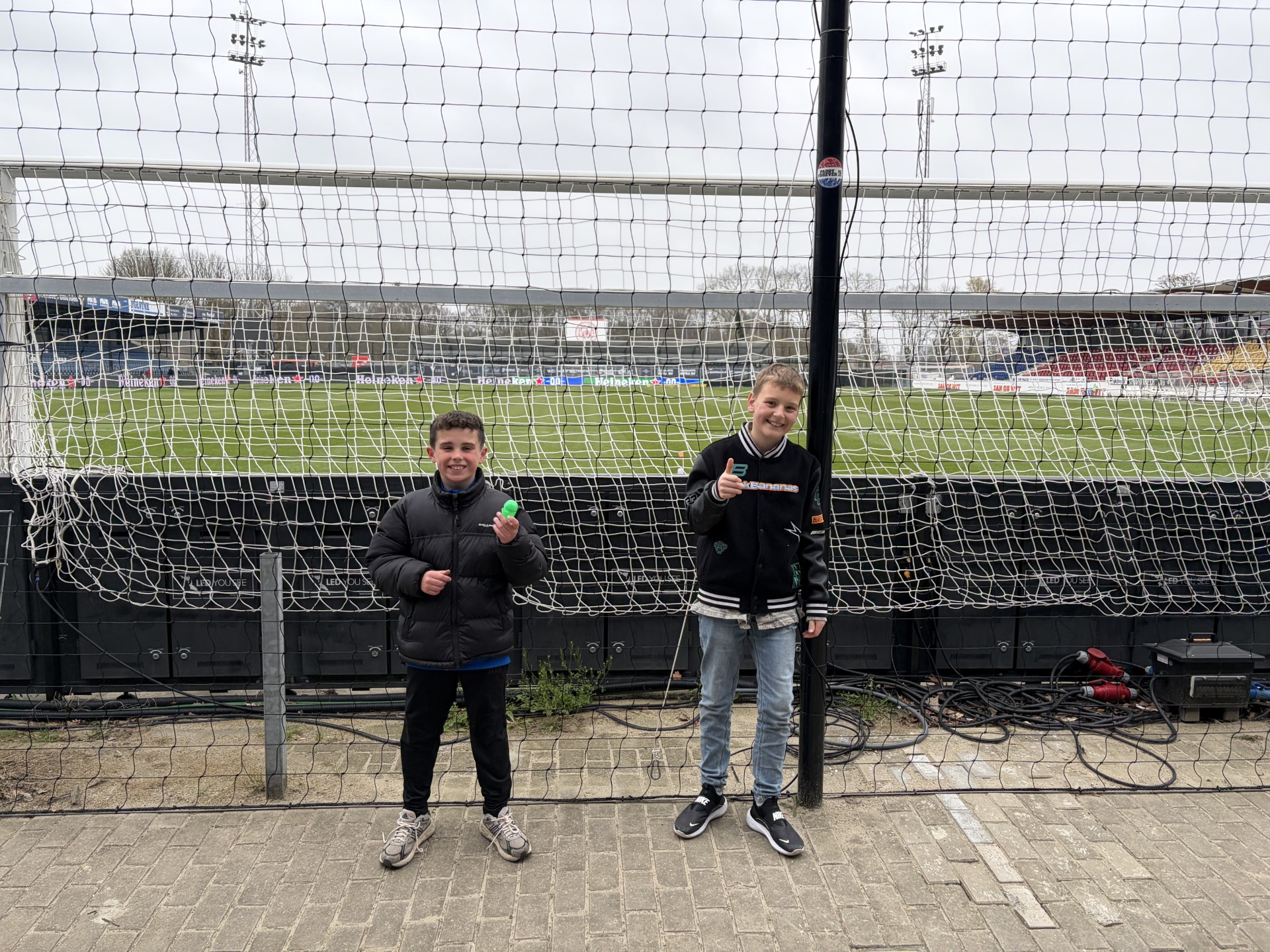 Geen ballen rapen bij Telstar maar paaseieren