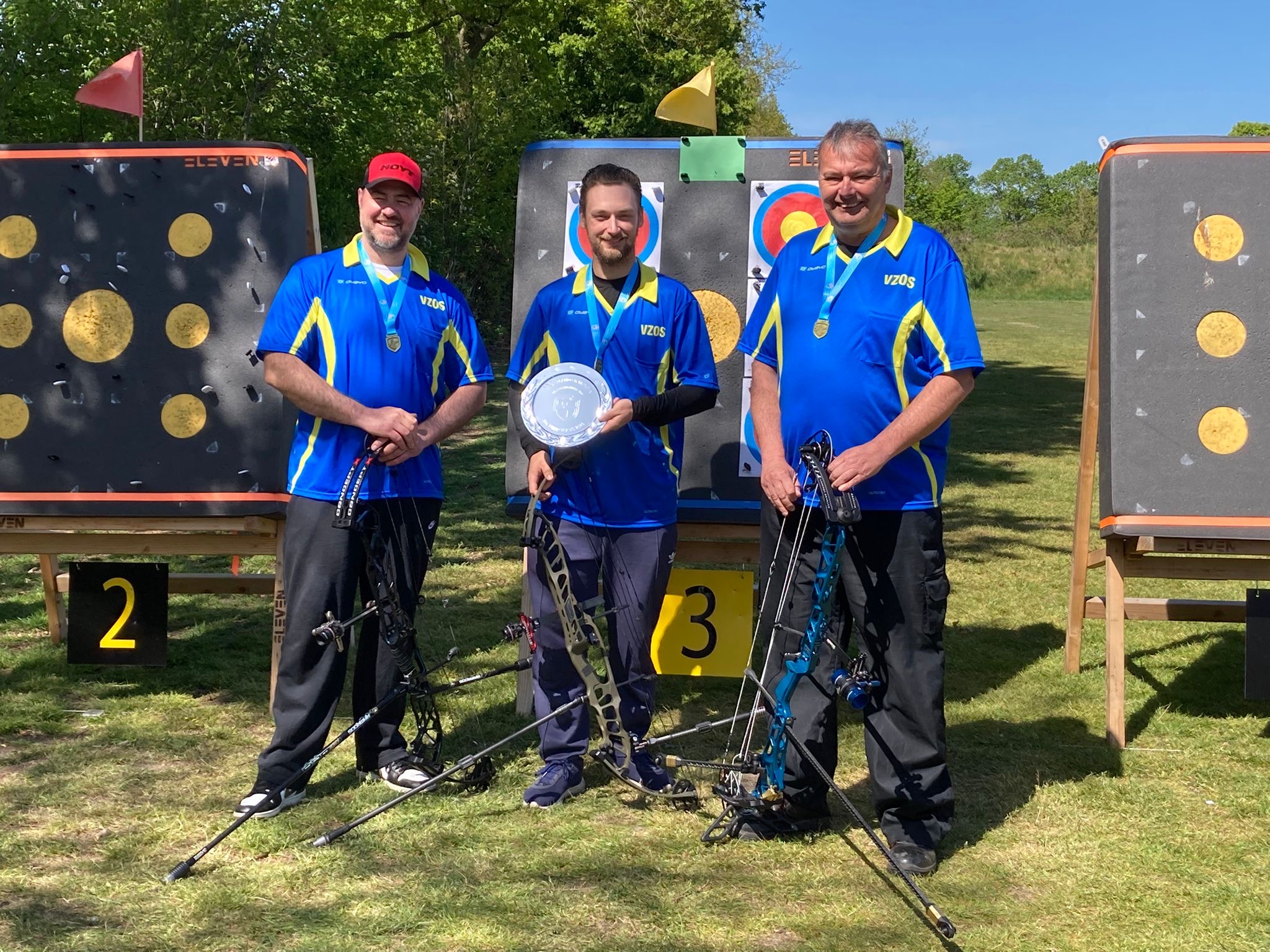 V.Z.O.S. schittert op Bondskampioenschap 25M1Pijl Teams