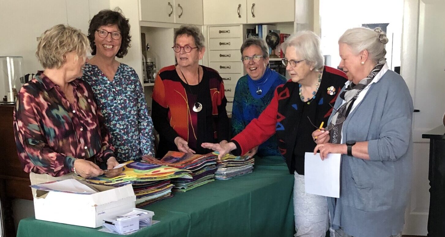 Quiltgroep exposeert in ’t Mosterdzaadje