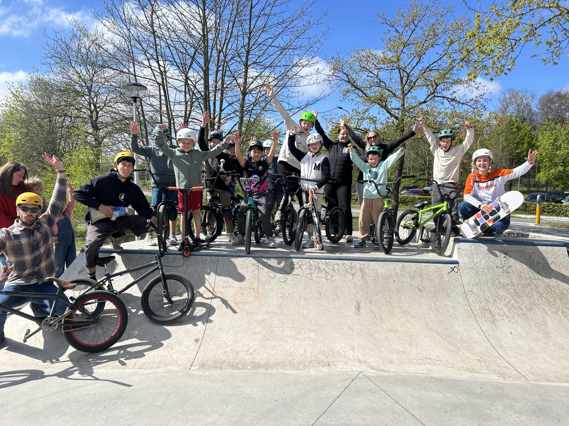 Urban Legends op het skatepark Santpoort