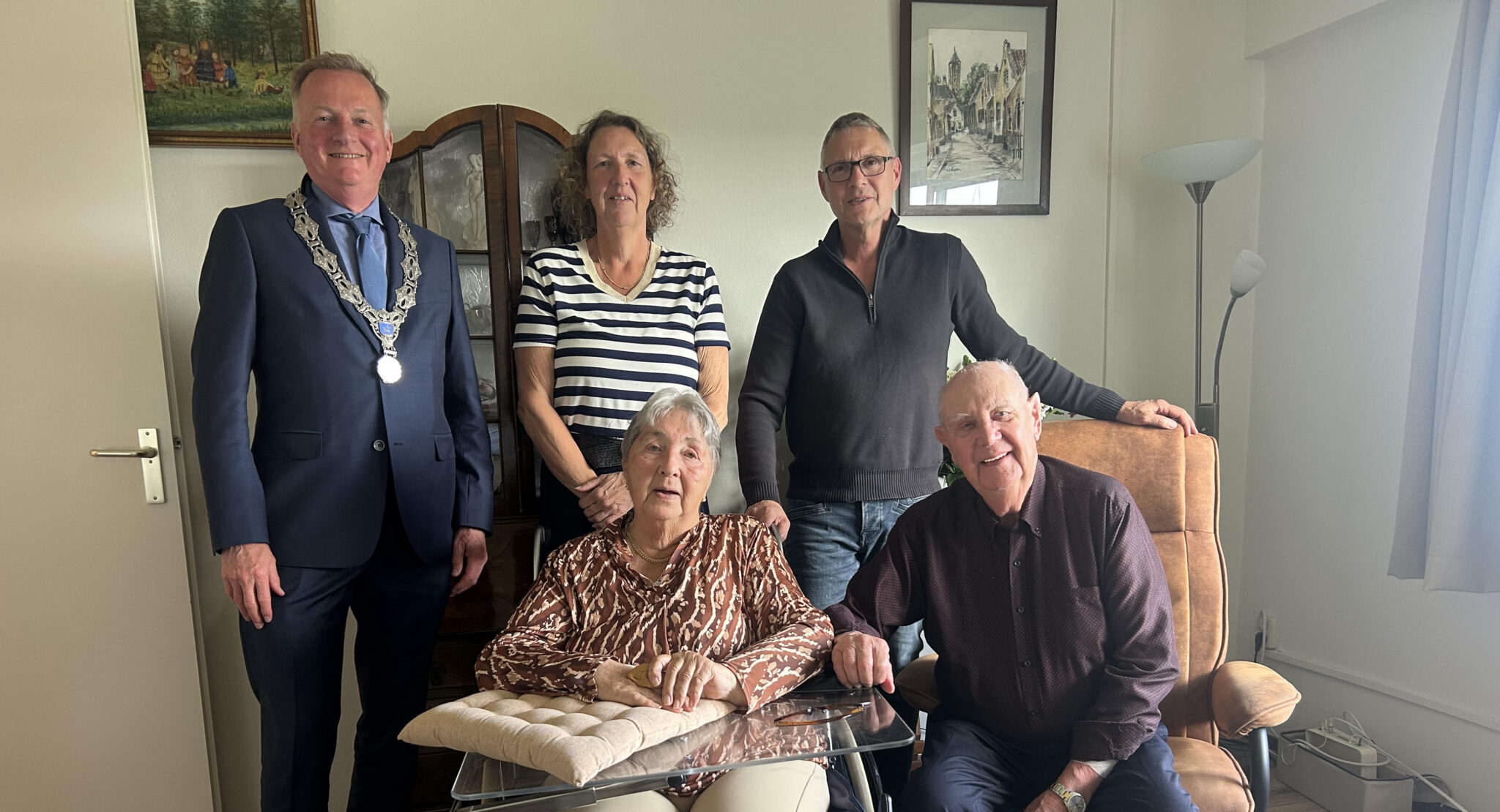 Atze en Ada van de Berg hebben elkaar al 65 jaar officieel lief