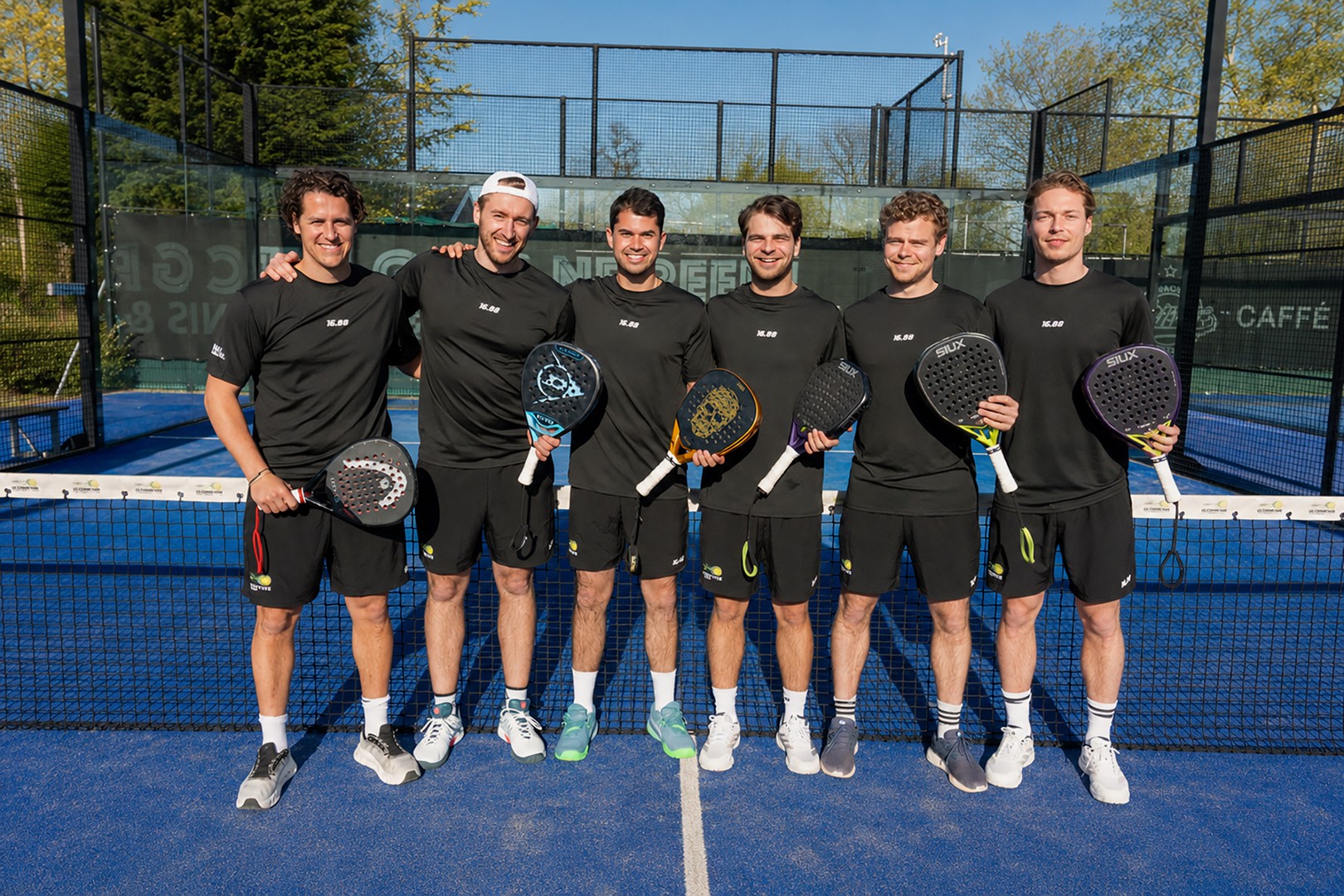 Groeneveen uit Santpoort-Noord speelt in de Padel Eredivisie