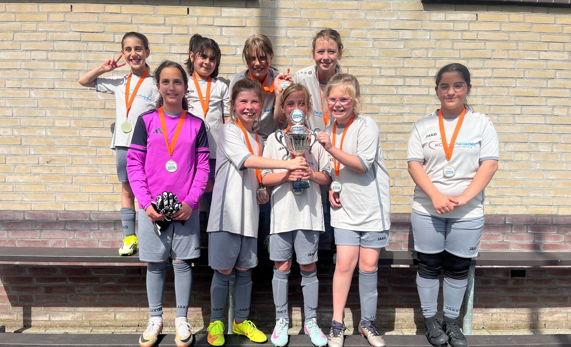 Meiden groep 6 De Pleiaden grepen hun kans