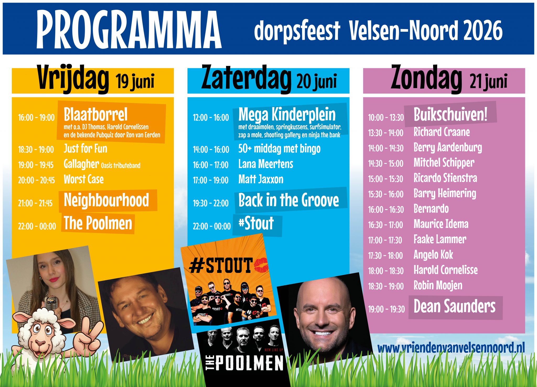 Dorpsfeest Velsen-Noord belooft weer een groots weekend te worden