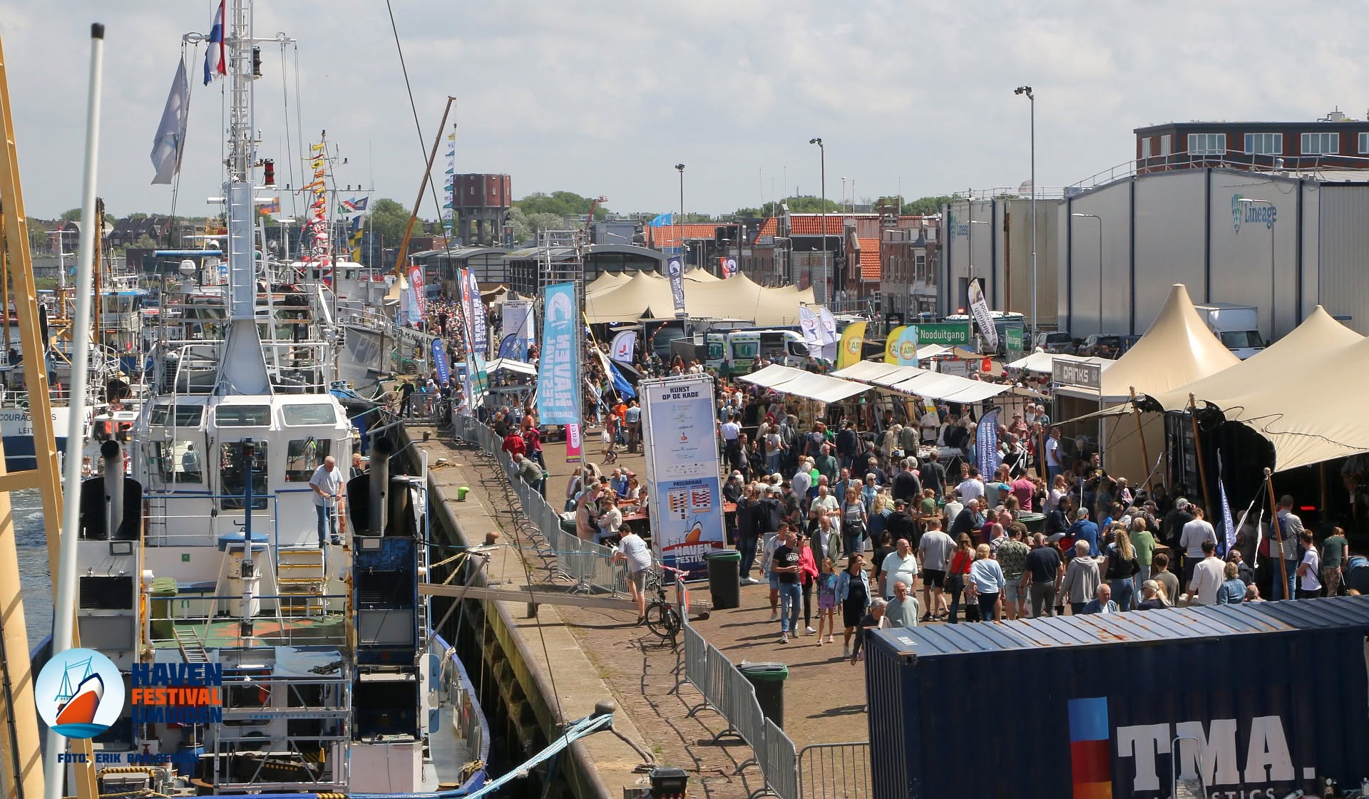 Havenfestival viert jubileum van IJmuiden met groots maritiem en cultureel programma