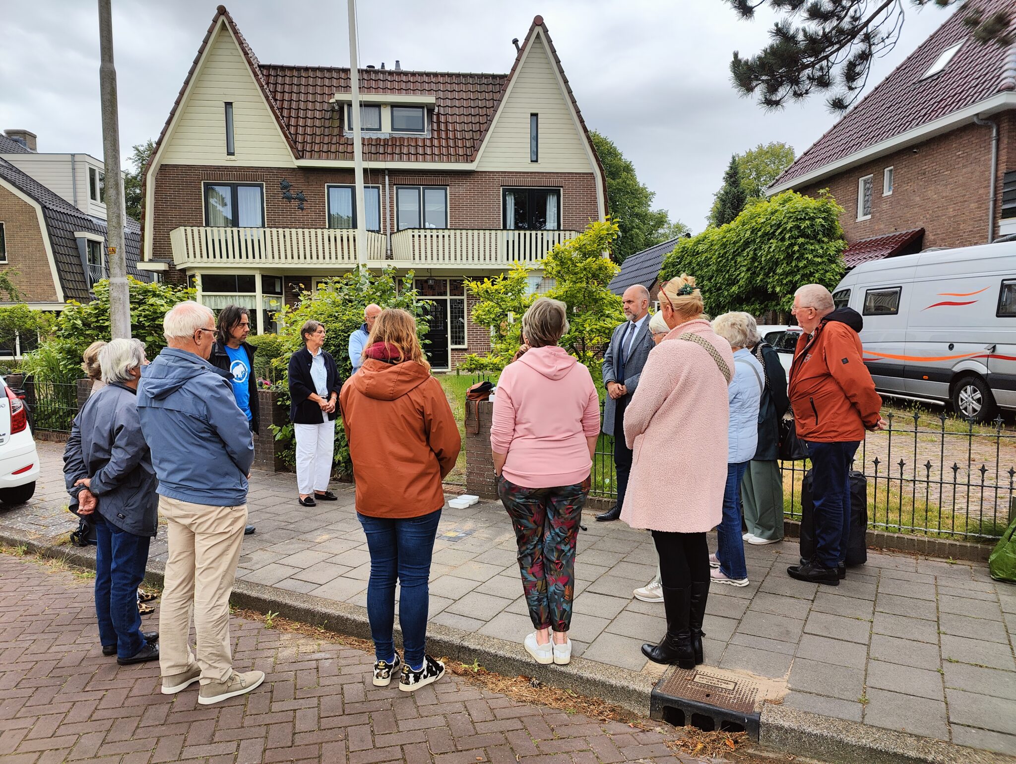 Struikelsteenlegging Zeeweg IJmuiden