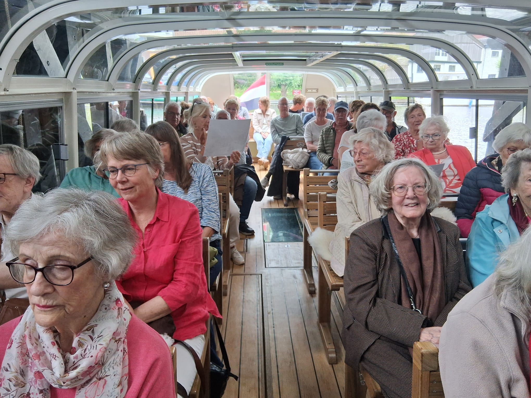 Zonnebloem bezoekt Museum Broekerveiling
