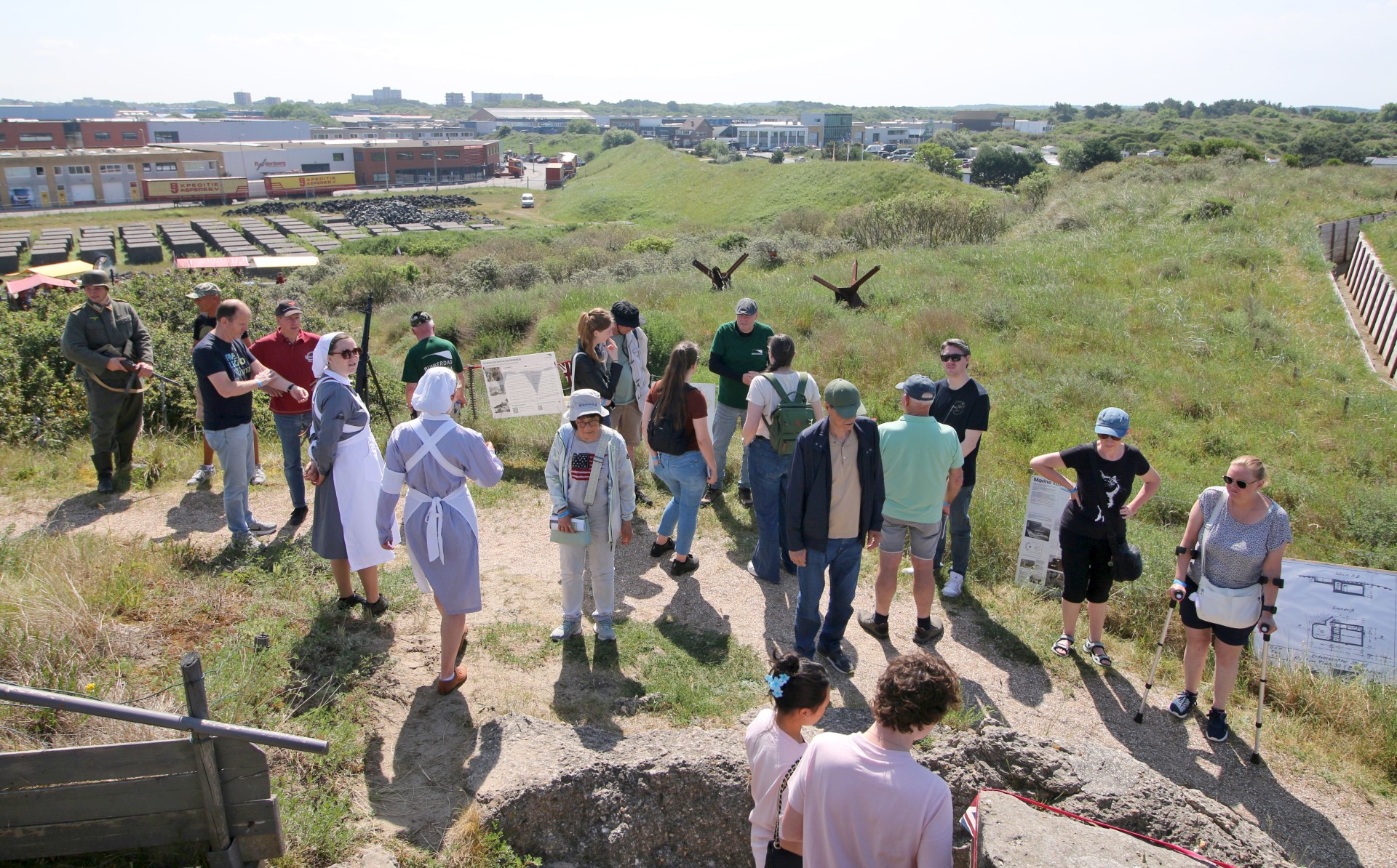 Bunkerdag IJmuiden goed bezocht