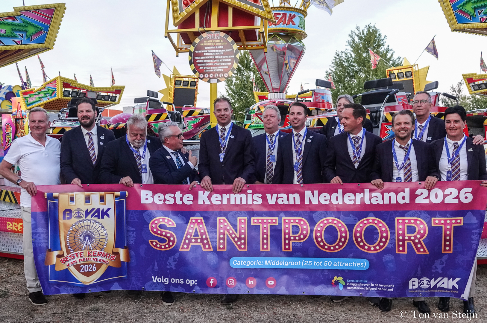 Santpoortse kermis beste van Nederland