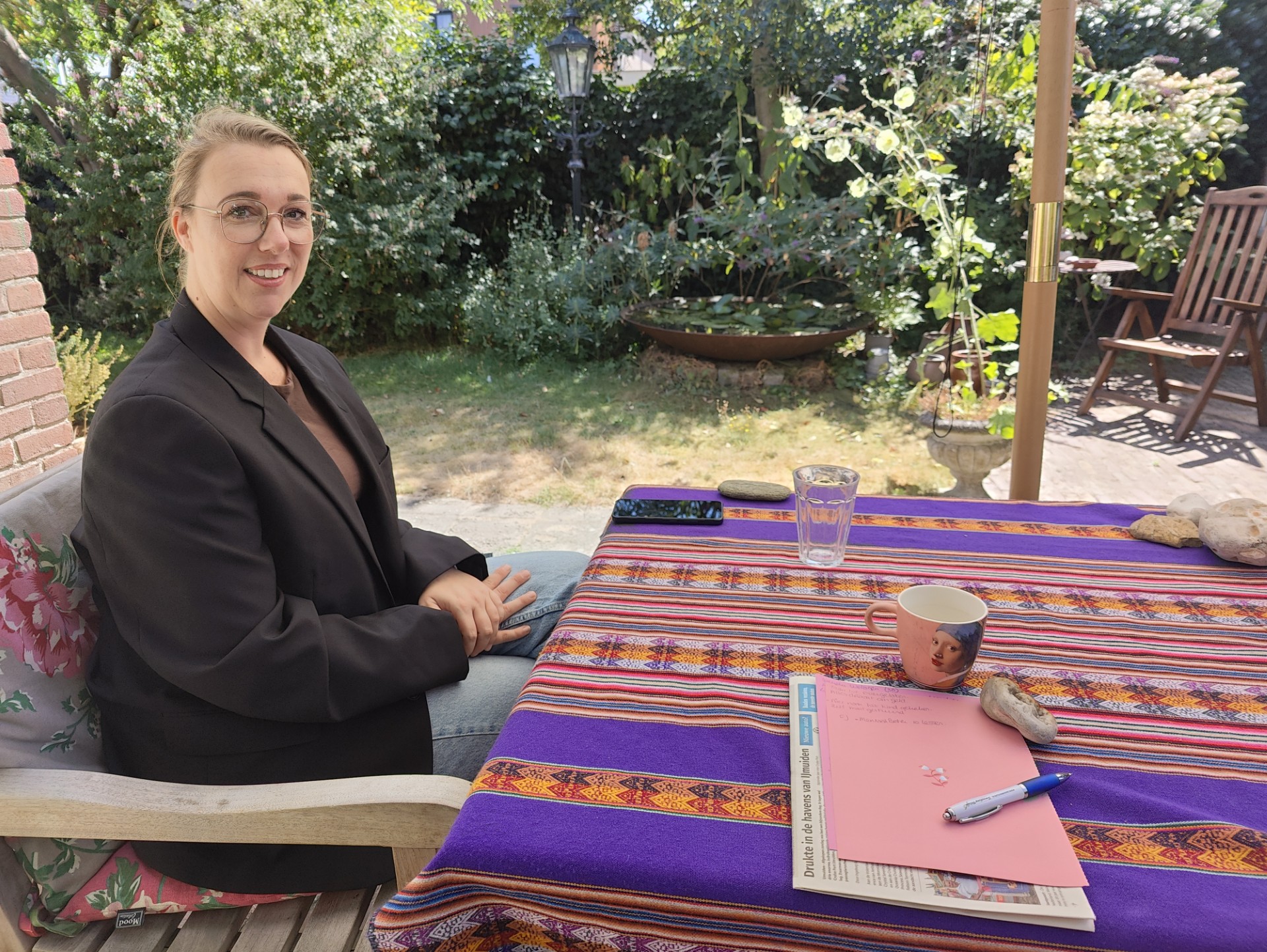 Bij de redactie aan tafel: Wendy Welagen