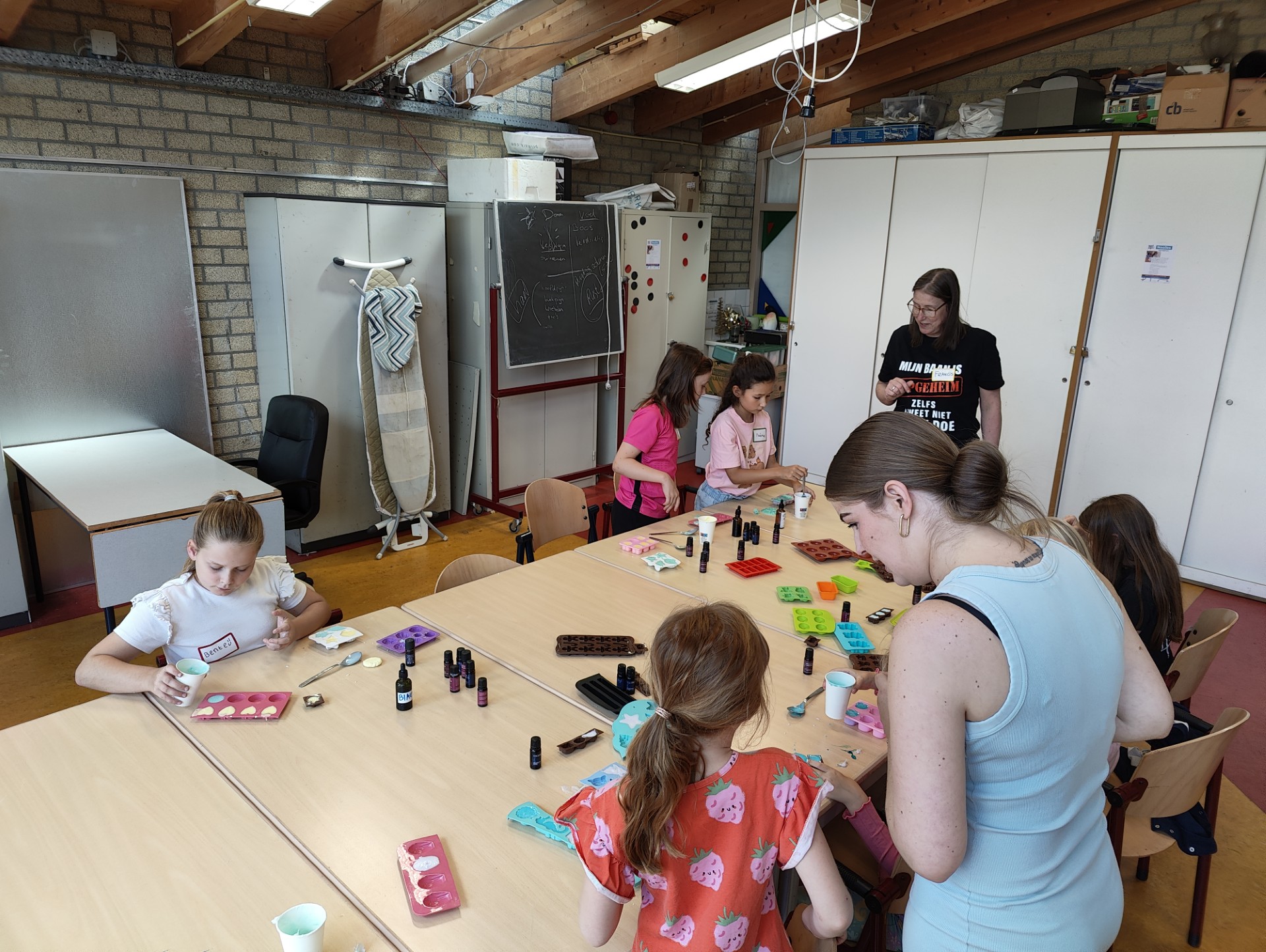 Zeepjes maken als Zomerpret