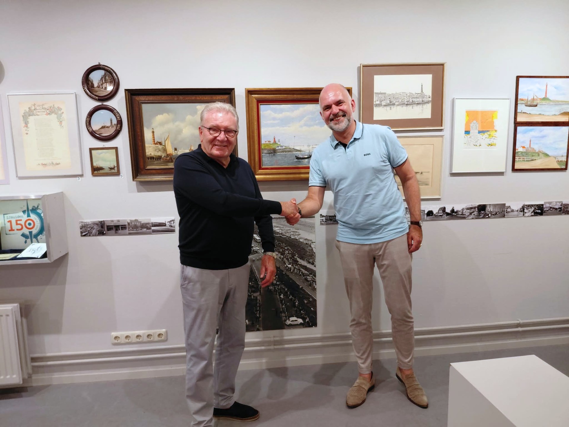 Een cadeau voor het museum!